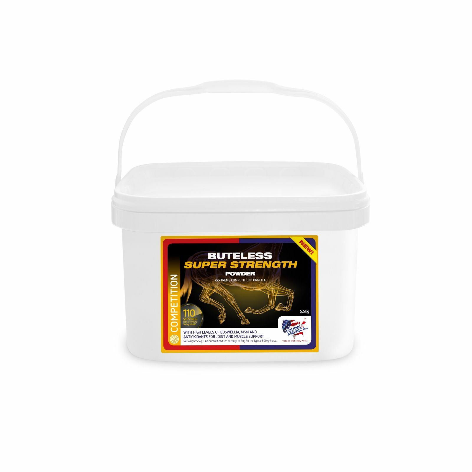 Equine America Buteless Super Strength Powder, 5.5 kg (FREE POSTAGE)