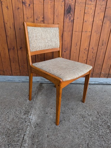 Vintage Teak Esszimmerstuhl 60s Stuhl Danish Modern 60er - Bild 9 von 12