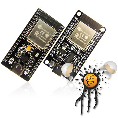 ESP32 WROOM32 USB-C ESP32-DevKitC 32Mb/4MB 30 38 Pin Development Board Adapter