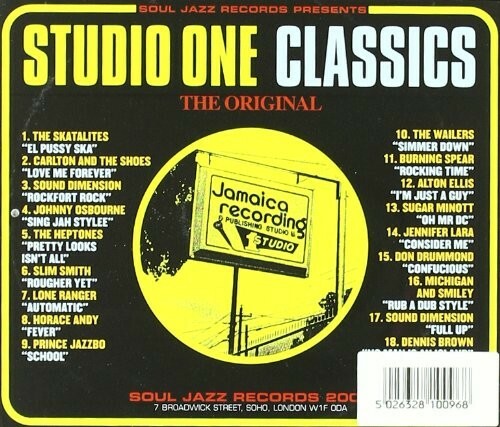 SOUL JAZZ RECORDS PRESENTS/STUDIO ONE CLASSICS  CD NEW  - Picture 2 of 2