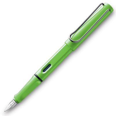 Lamy Safari Fountain Pen - Apple Green - Extra Fine Point