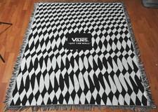 vans checkered blanket