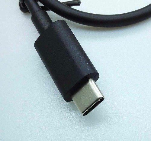 BLACK 1FT SHORT TYPE-C USB CABLE CHARGING POWER CORD for USB-C SMARTPHONES - Picture 3 of 4