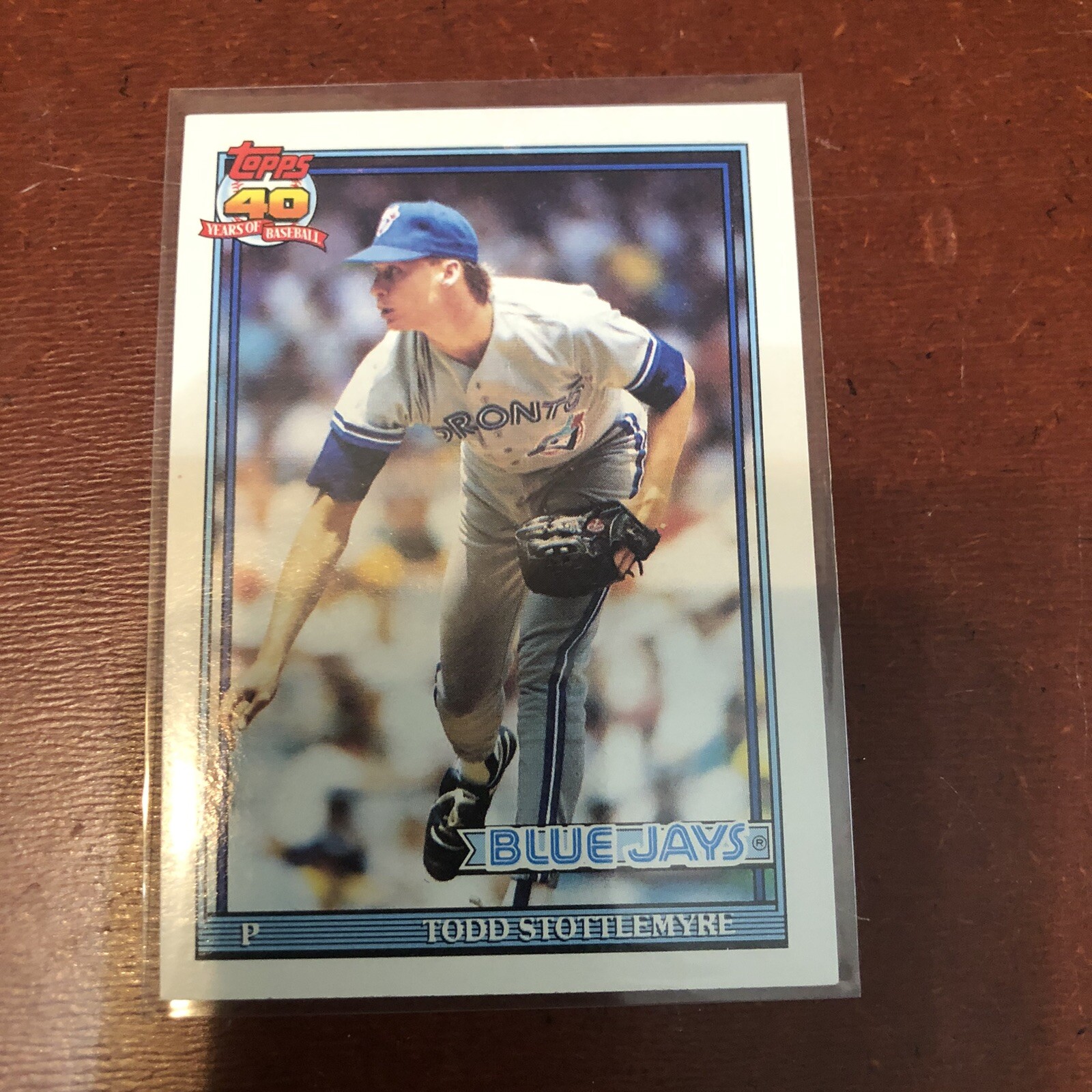 1991 Topps 40 Years Of Baseball Todd Stottlemyre 348 Blue Jays EBay 1991-topps-40-years-of-baseball-todd-stottlemyre-348-blue-jays-ebay