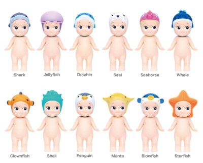 Authentic Sonny Angel Marine Series Mini Figures - Confirmed Blind