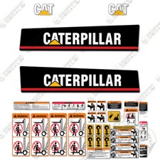 Fits Caterpillar Forklift Decal Kit GC25K (With Warning Stickers) 
