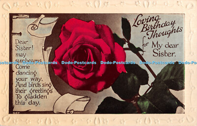 R381191 Liebevolle Geburtstagsgedanken für meine liebe Schwester Liebe Schwester may sunbeams com