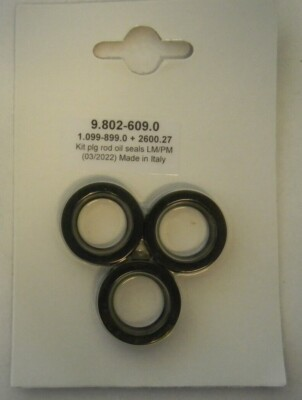 #ad Karcher 9.802 609.0 Piston Plunger Rod Oil Seal Kit Legacy Hotsy Landa $23.00