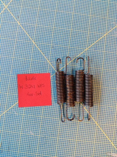 Miele W 3241 WPS Waschmaschine Federn 4er set 04176890  Bottichfedern