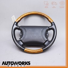 98-03 Jaguar Xjr X308 Steering Wheel Leather W Multifunction Switch Oem 98-03 Jaguar Xjr X308 Steering Wheel Leather W Multifunction Switch Oem