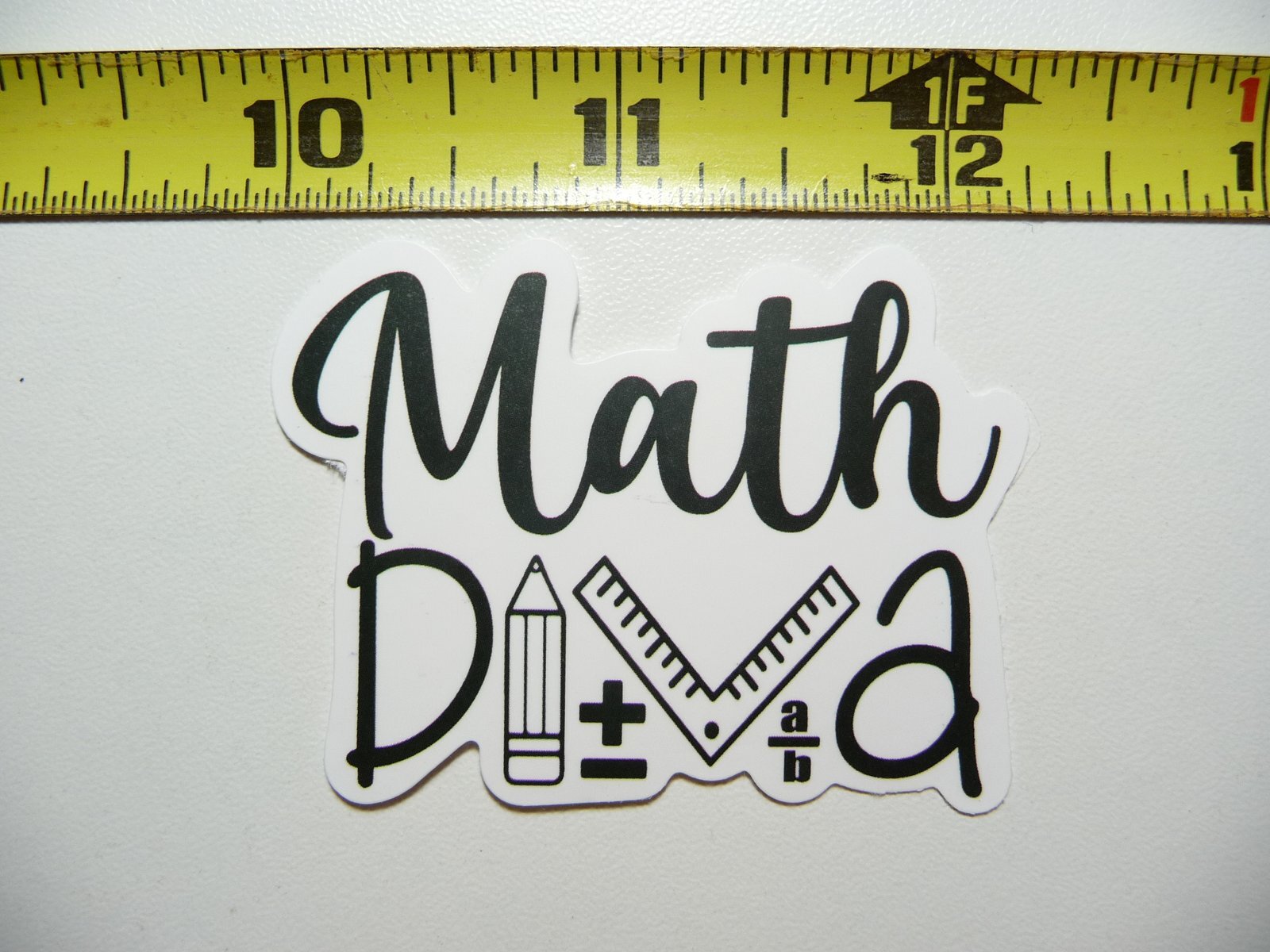 FUNNY WOMEN GIRLS IN MATH STICKER DECAL MATHEMATICS SCHOOL CLASS TEACHER