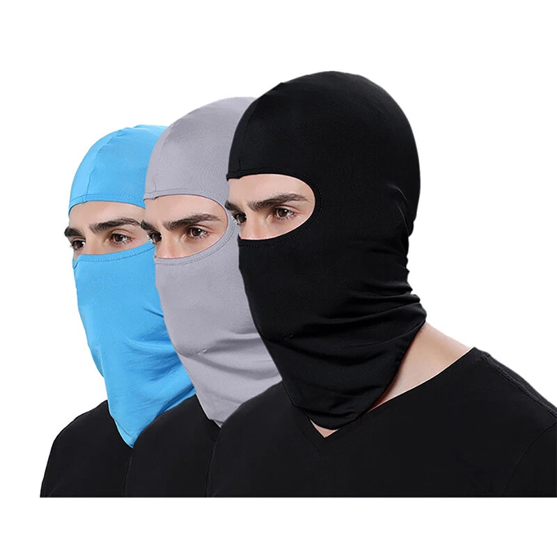 Lycra Hunting Balaclava Full Face Cover Shield Neck Tube Scarves Headwear Hats - Image 4 of 4