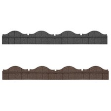 Garden Gear Ultra Curve EZ Border Edging Large Carolina Rubber Garden Border
