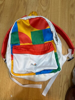 PH.G Backpack - Google limited edition White/Multicolor
