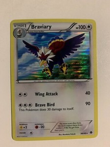 Braviary 88/98 HOLO RARE Pokemon BW2 Emerging Powers NM-LP