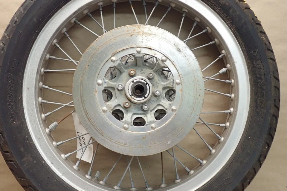 1976 HONDA GOLDWING 1000 ПЕРЕДНИЙ DUNLOP 110/90-19M/C 62H КОЛЕСНАЯ ШИНА ПАКЕТ - Изображение 2 из 4