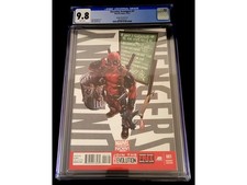 UNCANNY AVENGERS #1 BROOKS DEADPOOL VARIANT 2012 CGC 9.8