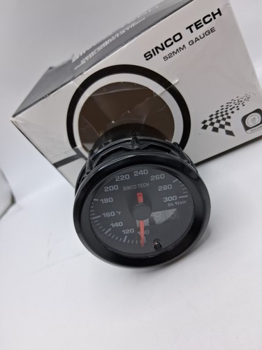 52mm Gauge Car Meter Digital Display Pointer 12V OIL TEMP F