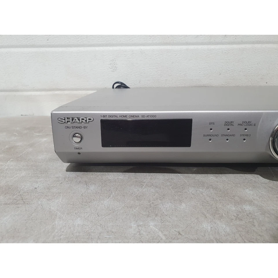 Sharp SD-AT1000H 1-Bit Digital Home Cinema Main Unit 80W FM/AM Dolby Pro Logic 2 - Image 2 of 4