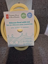 President's Choice Silicone Bowl with Lid with Suction. For Ages 6M . BPA Free