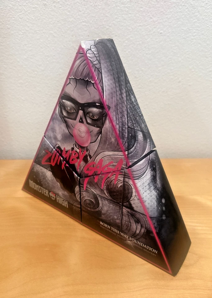 ЧРЕЗВЫЧАЙНО РЕДКАЯ - МОНСТР ВЫСОКОЙ ZOMBY GAGA СЮРПРИЗ КОРОБКА!! МОНСТР ВЫСОКОЙ + ЛЕДИ ГАГА - Изображение 4 из 4