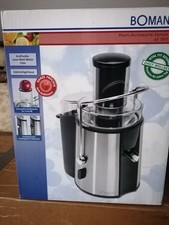 Bomann Profi-Automatik-Entsafter AE 1917 CB edelstahl/schwarz, NEU