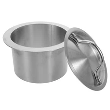  Embedded Delivery Port Countertop Trash Drop-in Recessed Garbage Cover