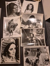 ELIZABETH  TAYLOR MOVIE PHOTO STILLS -12 PCS -b&w-ASSTD.                    ekim