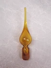 STOPPER ONLY Blenko AMBER Glass REPLACEMENT Genie Bottle Decanter 7"