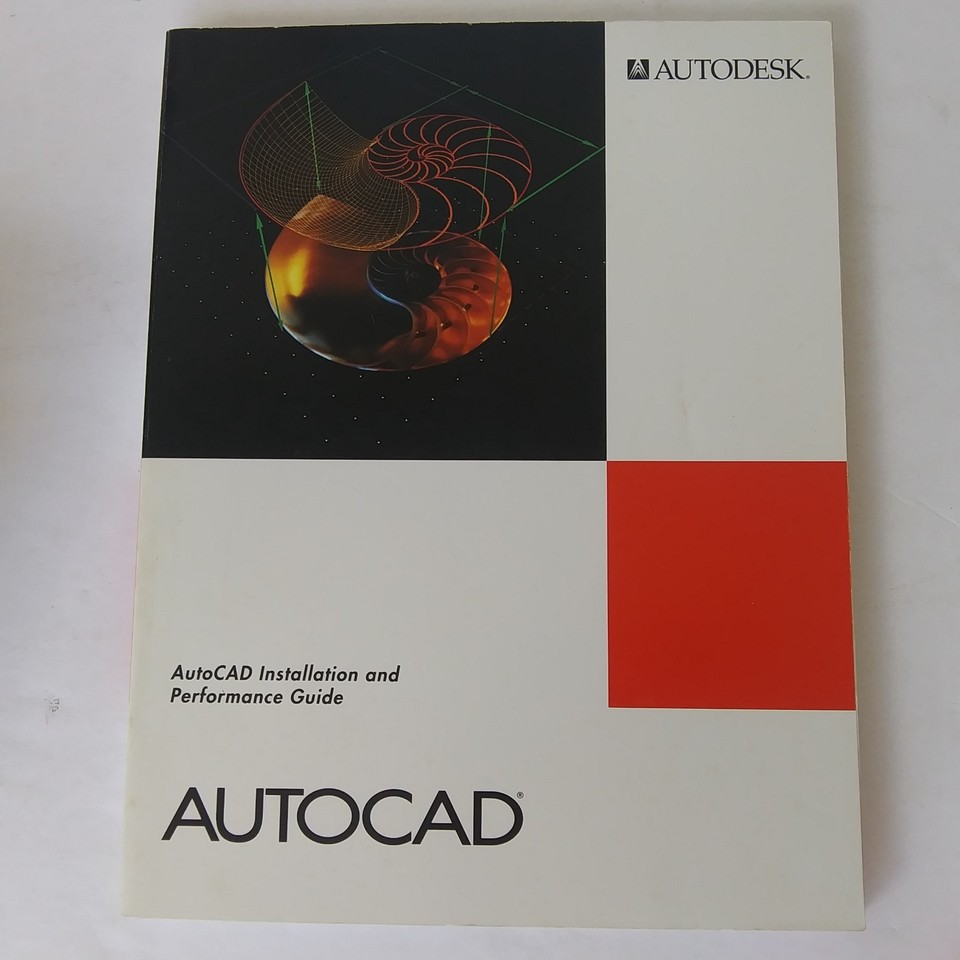 AutoCAD Release 12 for Windows V3.1 Autodesk Manuals & 5.25