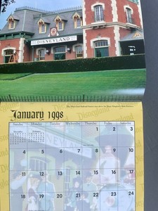 New Disneyland STORYBOOK Calendar 1998 rare edition unused DL RR , Big Thunder