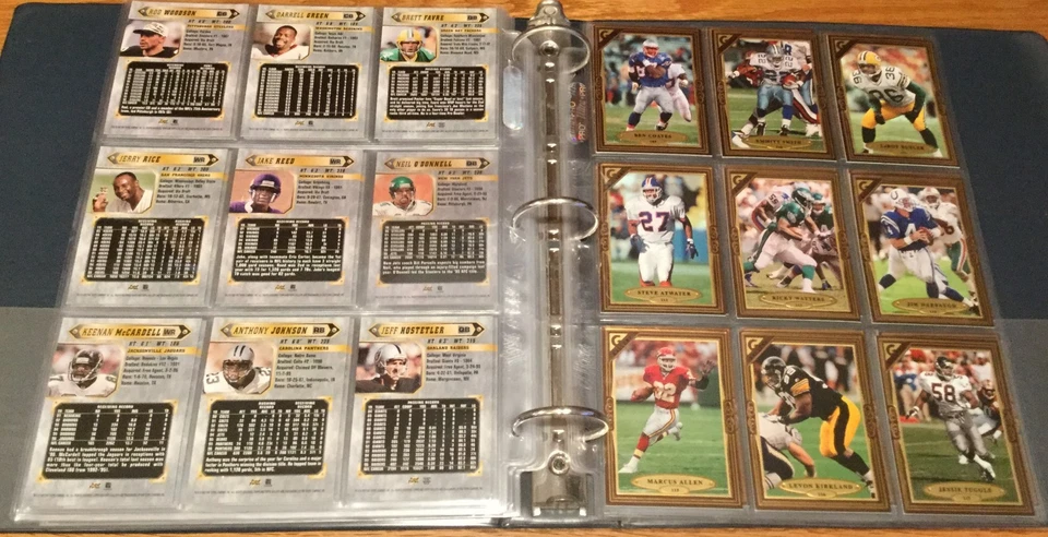 Частичный набор футбольных карточек 1997 Topps Gallery 125/135 - Изображение 4 из 4