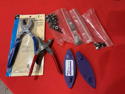 #ad Snaps Eyelet Pliers Lot Pliers Snap Attaching Tool Extra Eyelets And Snaps $15.00