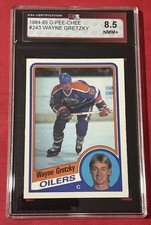 1984-85 OPC #243 WAYNE GRETZKY KSA 8.5 