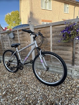 Women's Grey Apollo Mountain Bike 26 Wheels 17 Frame Ready To ride