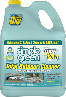 #ad Simple Green Oxy Solve Total Outdoor Pressure Washer Cleaner – 1 Gal $32.84