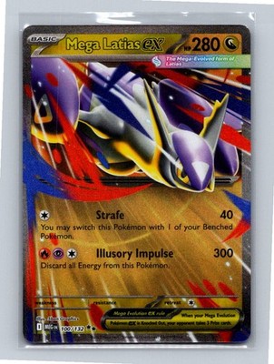 Mega Latias ex Holo 100/132 ME01: Mega Evolution Double Rare NM