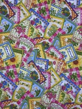 Patchwork Garden Fabric by Cat Williams SSI C...