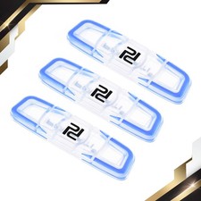 3Pack Tennis Racket Vibration Dampener Racquet Shock Absorber Blue