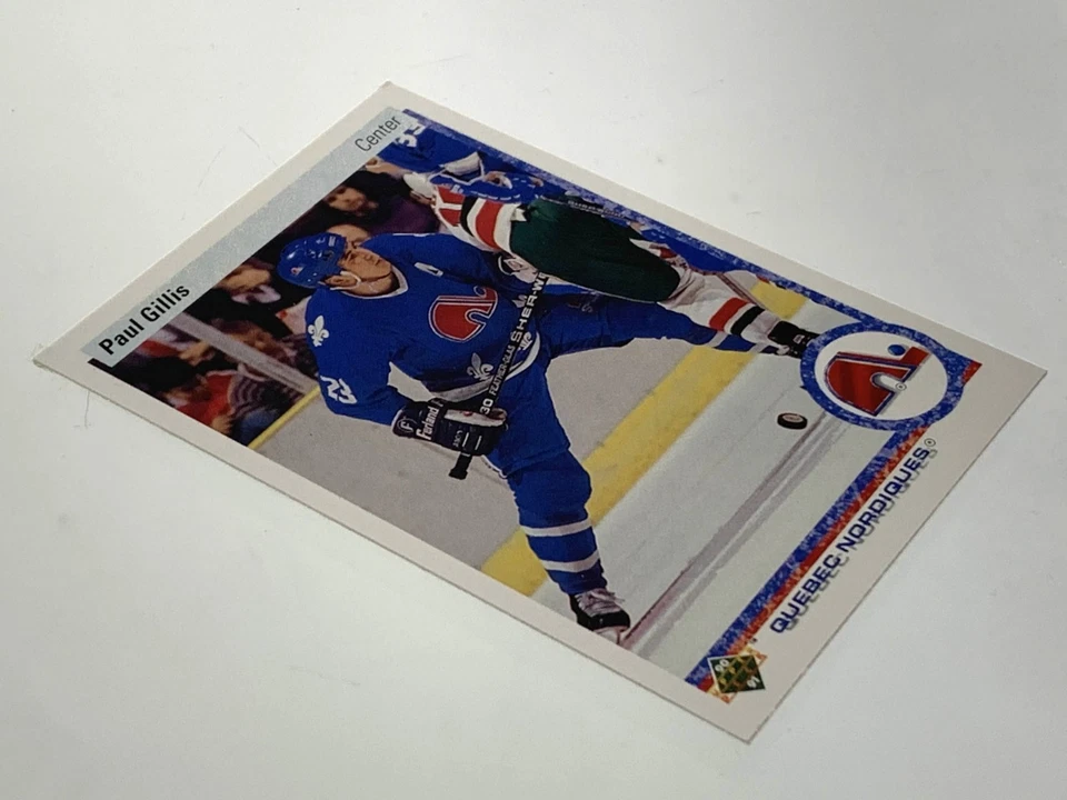 1990-91 Upper Deck Paul Gillis Quebec Nordiques #49 Hockey Card 779M - Image 3 of 4