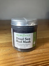 Mud Mask Dead Sea Organics Deep Skin Cleanser Face Mask 8.8 Oz B6