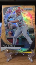 2020 Panini Prizm Tier III Paul DeJong #225 Neon Orange Prizm /100