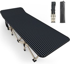 Oversized Camping Cot for Adults, Extra Wide ...