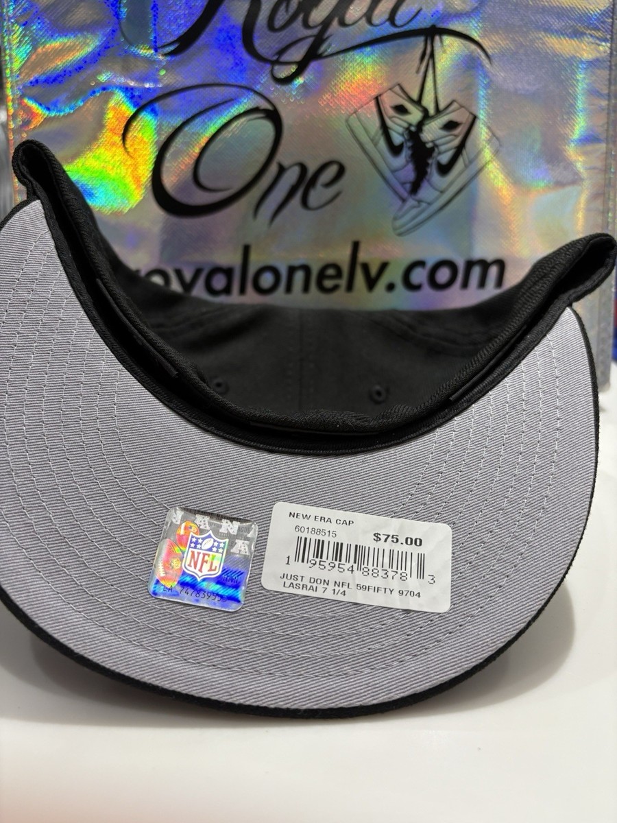 ウェア just don raiders L Black Las Vegas Raiders Gray Bottom New Era X Just Don New