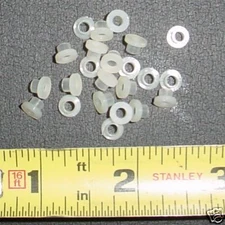 50 ea .115" ID x .145" OD Shoulder Washers Nylon