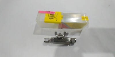 HAM-LET Ball Valve Stainless Steel Tube 1/4 in H-700-SS-L-1/4-BH Compression 