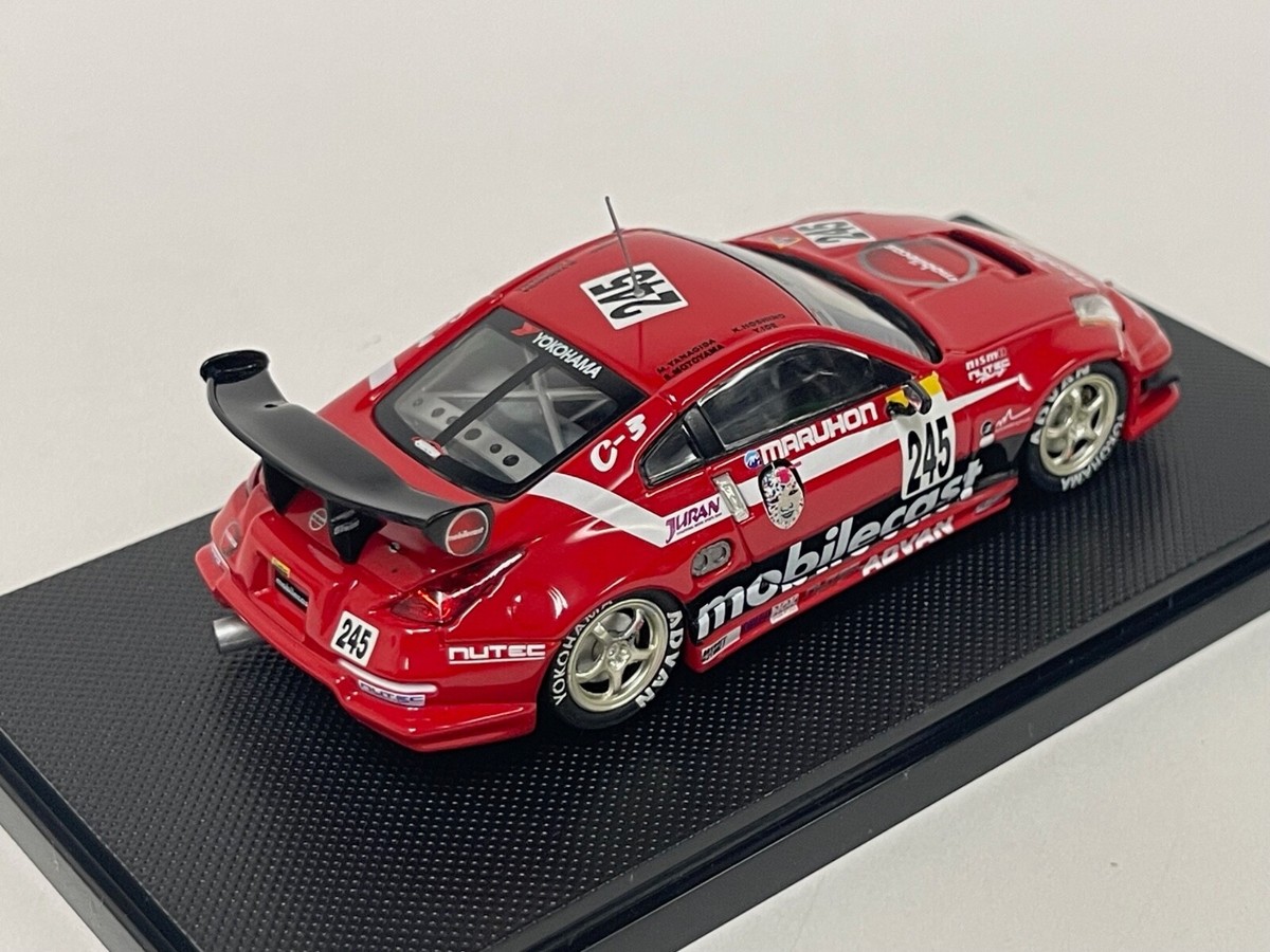 Ebbro 143 Nissan Fairlady Z ADVAN Mobilecast Super Taikyu 2004 245