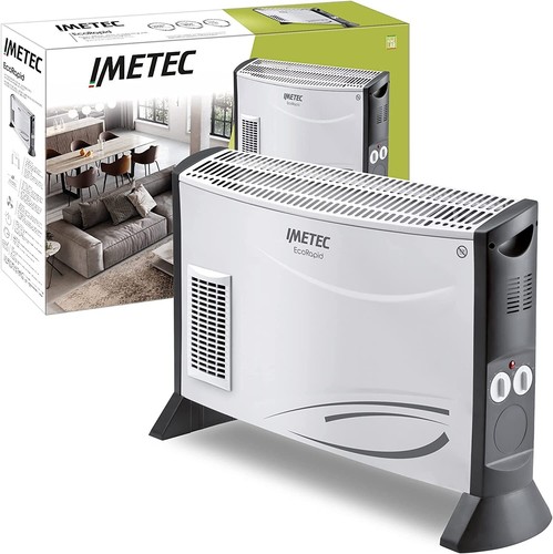 STUFA TERMOCONVETTORE ECO RAPID RADIATORE ELETTRICO 2000W IMETEC BASSO CONSUMO - Foto 1 di 9