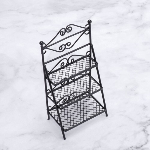 Doll House Model Miniature Garden Decoration Furniture Shoe Rack - Afbeelding 9 van 11