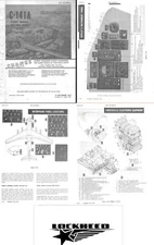 1960's C-141A StarLifter Flight Manual C-141 Aircraft RARE Aviation Transport